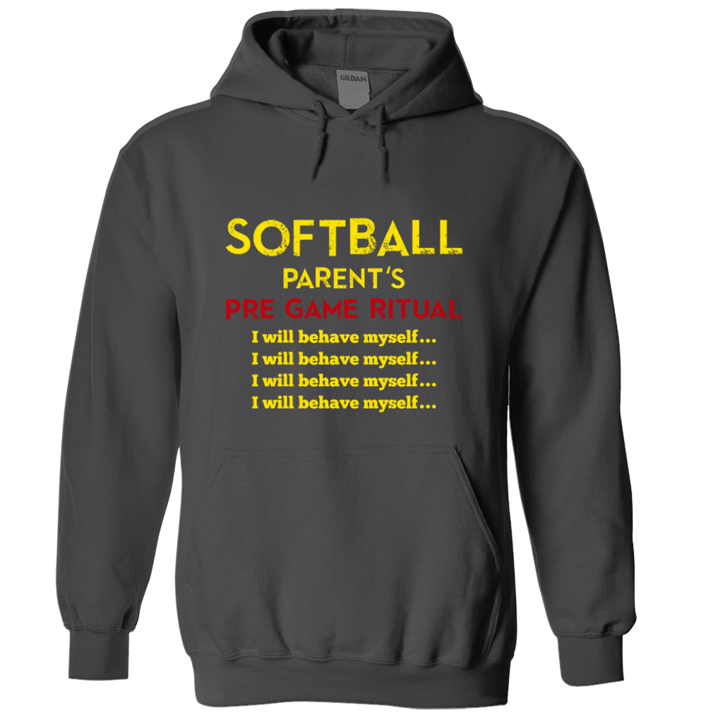 Softball Girls Softball Catcher There's Nothing Gildan Hoodie Sweatshirt